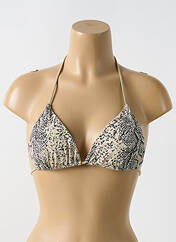 Haut de maillot de bain beige LULI FAMA pour femme seconde vue