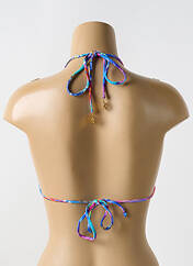 Haut de maillot de bain bleu LULI FAMA pour femme seconde vue