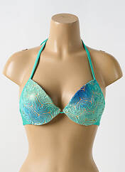 Haut de maillot de bain bleu LULI FAMA pour femme seconde vue