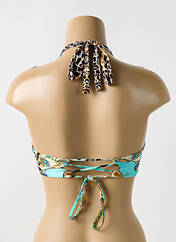 Haut de maillot de bain noir LULI FAMA pour femme seconde vue