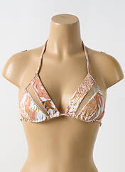 Haut de maillot de bain rose LULI FAMA pour femme seconde vue