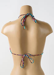 Haut de maillot de bain rouge LULI FAMA pour femme seconde vue