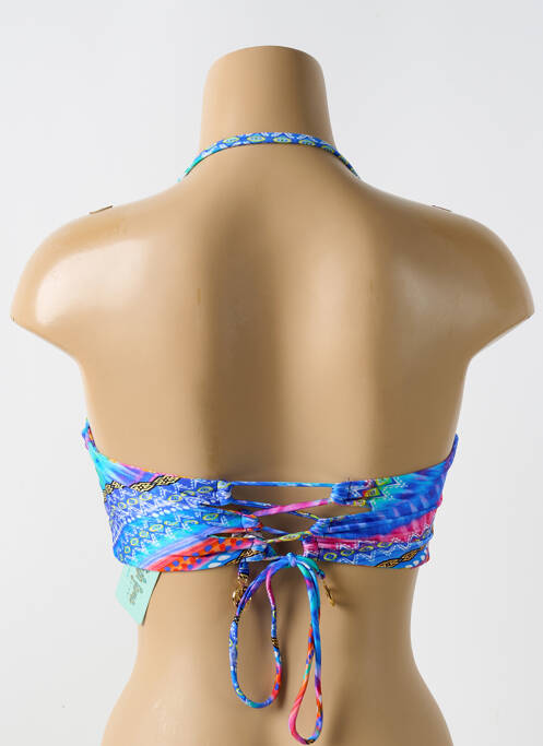 Haut de maillot de bain bleu LULI FAMA pour femme