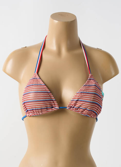 Haut de maillot de bain rouge LULI FAMA pour femme