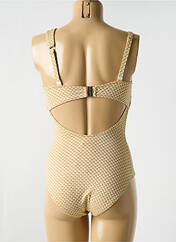 Maillot de bain 1 pièce beige CYELL pour femme seconde vue