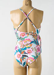 Maillot de bain 1 pièce blanc CYELL pour femme seconde vue