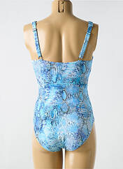 Maillot de bain 1 pièce bleu CYELL pour femme seconde vue