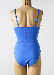 Maillot de bain 1 pièce bleu CYELL pour femme seconde vue