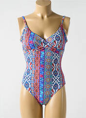 Maillot de bain 1 pièce bleu CYELL pour femme seconde vue