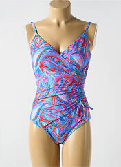 Maillot de bain 1 pièce bleu CYELL pour femme seconde vue