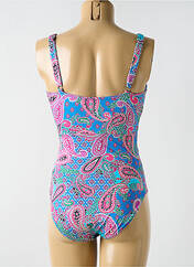 Maillot de bain 1 pièce bleu CYELL pour femme seconde vue