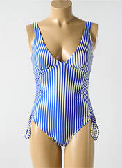 Maillot de bain 1 pièce bleu CYELL pour femme seconde vue