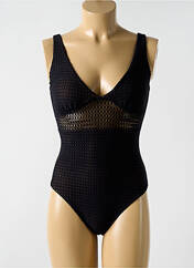 Maillot de bain 1 pièce noir CYELL pour femme seconde vue