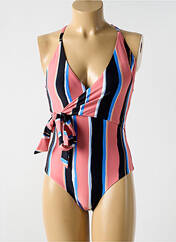 Maillot de bain 1 pièce rose CYELL pour femme seconde vue
