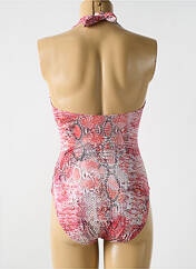 Maillot de bain 1 pièce rouge CYELL pour femme seconde vue