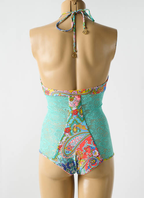 Maillot de bain 1 pièce bleu LULI FAMA pour femme