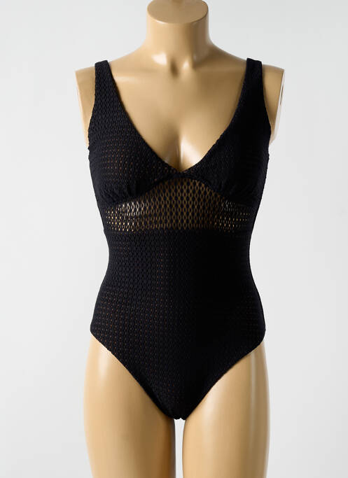 Maillot de bain 1 pièce noir CYELL pour femme