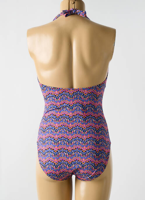 Maillot de bain 1 pièce violet CYELL pour femme