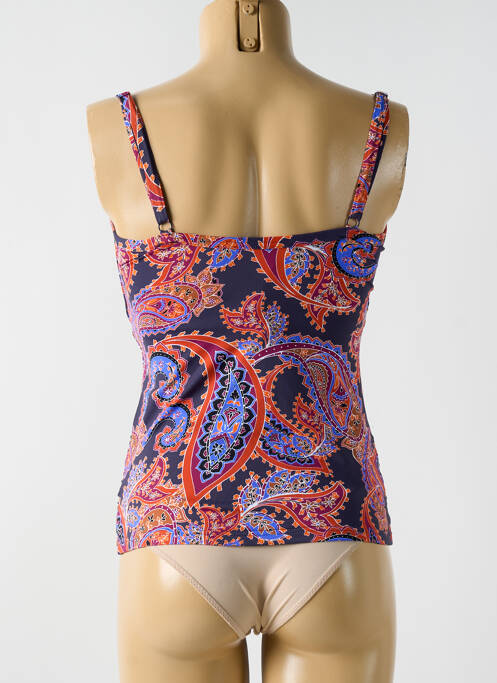 Top de bain haut soutien-gorge balconnet bleu CYELL femme