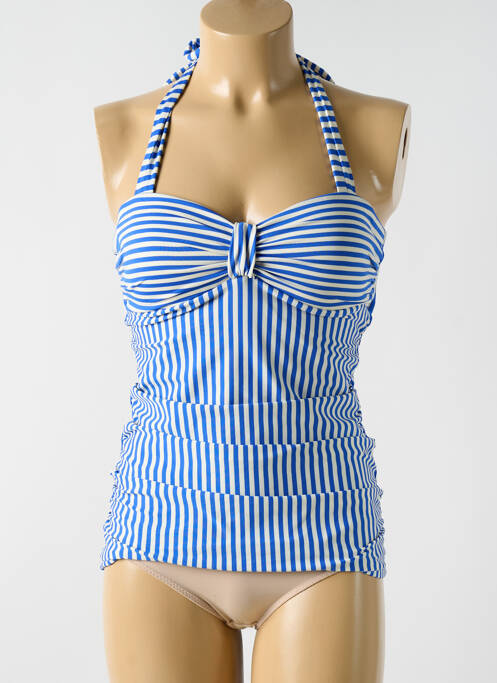 Top de bain bleu CYELL pour femme