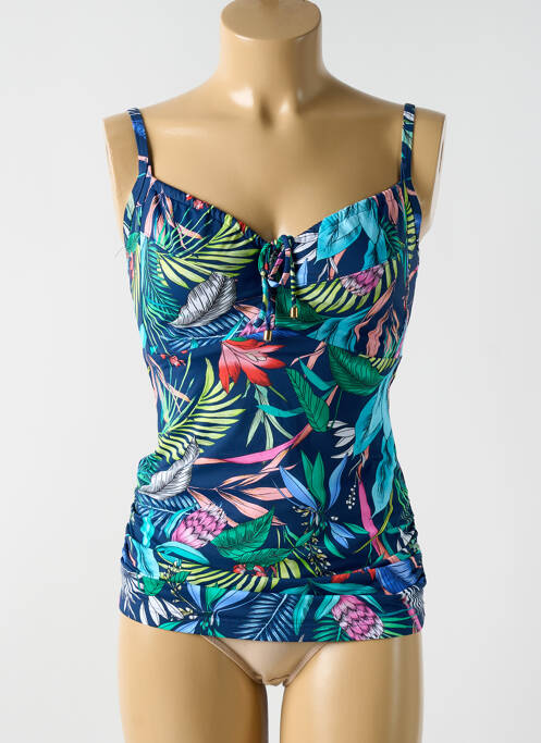 Top de bain bleu CYELL pour femme