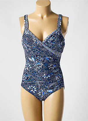 Maillot de bain 1 pièce bleu MIRACLESUIT pour femme