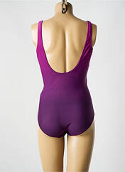 Maillot de bain 1 pièce violet MIRACLESUIT pour femme seconde vue