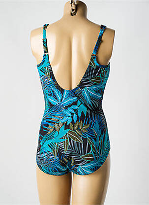 Maillot de bain 1 pièce haut soutien-gorge emboitant haut soutien-gorge emboitant bleu MIRACLESUIT femme