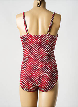 Maillot de bain 1 pièce haut soutien-gorge emboitant haut soutien-gorge emboitant rouge MIRACLESUIT femme