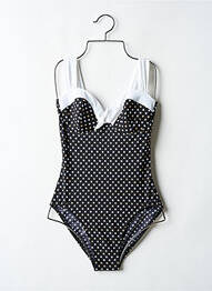 Maillot de bain 1 pièce stretch haut soutien-gorge balconnet noir MIRACLESUIT femme