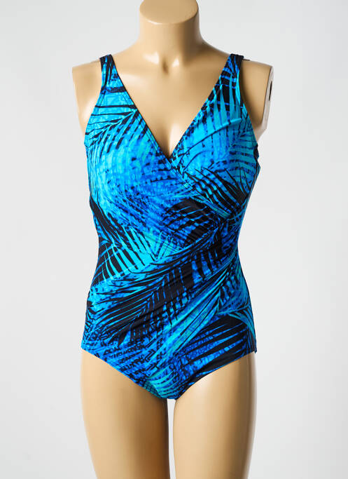 Maillot de bain 1 pièce bleu MIRACLESUIT pour femme