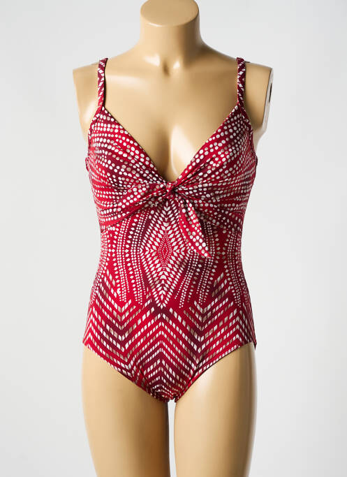 Maillot de bain 1 pièce rouge MIRACLESUIT pour femme