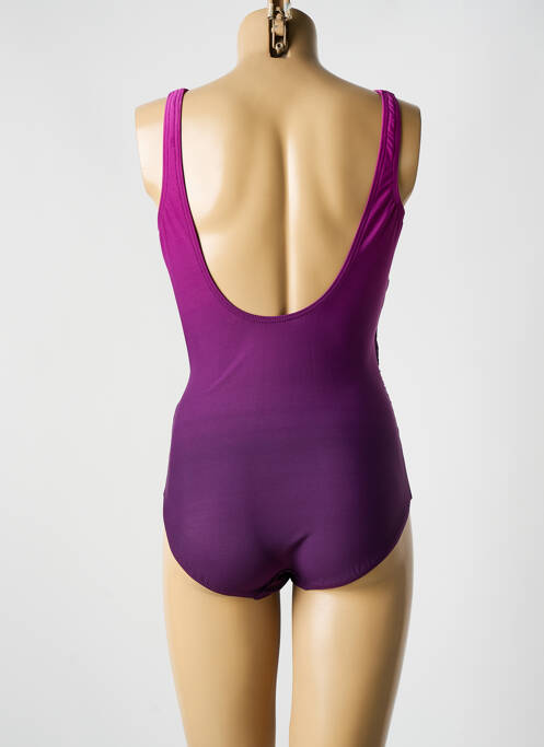 Maillot de bain 1 pièce violet MIRACLESUIT pour femme
