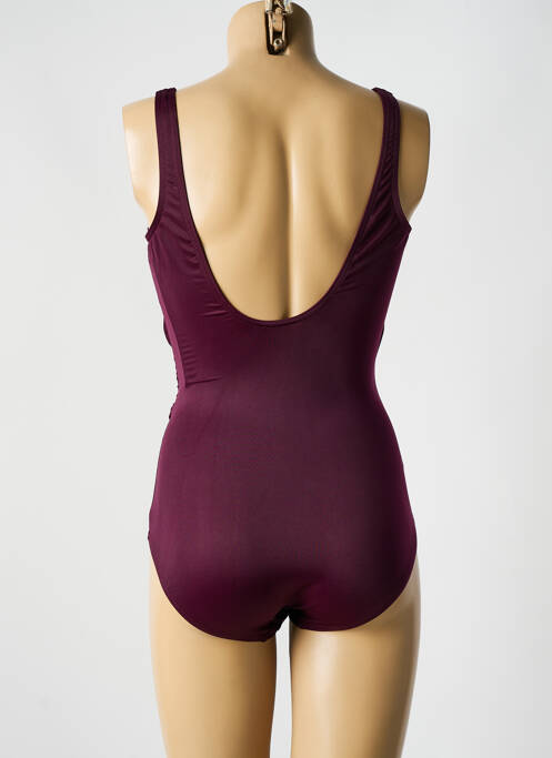 Maillot de bain 1 pièce violet fonce MIRACLESUIT pour femme