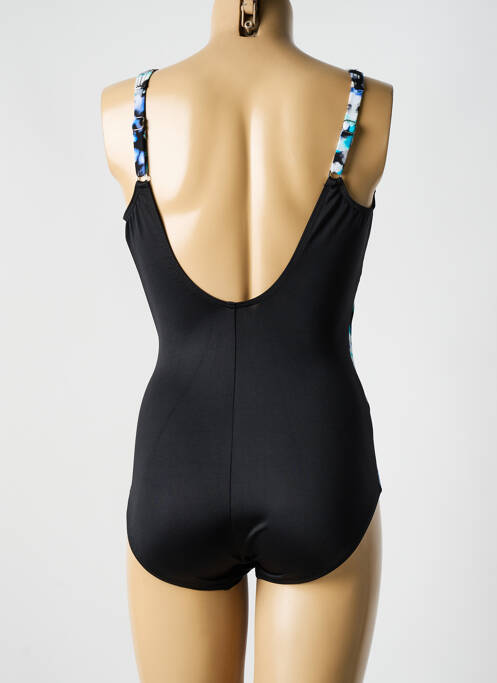 Maillot de bain 1 pièce imprimé fantaisie haut soutien-gorge moulé bleu MIRACLESUIT femme