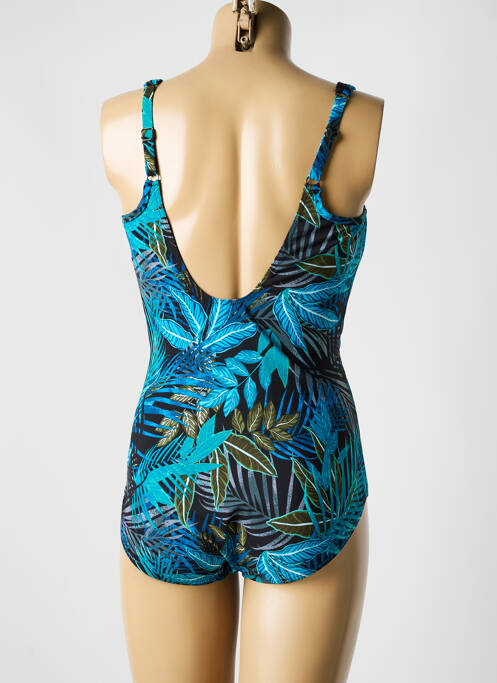 Maillot de bain 1 pièce haut soutien-gorge emboitant haut soutien-gorge emboitant bleu MIRACLESUIT femme