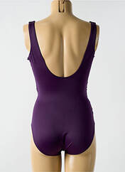 Maillot de bain 1 pièce violet MIRACLESUIT pour femme seconde vue