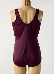 Maillot de bain 1 pièce violet MIRACLESUIT pour femme seconde vue
