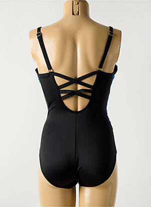 Maillot de bain 1 pièce imprimé fantaisie haut soutien-gorge moulé noir MIRACLESUIT femme