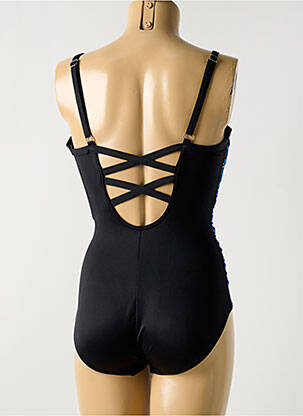 Maillot de bain 1 pièce imprimé fantaisie haut soutien-gorge moulé bleu MIRACLESUIT femme