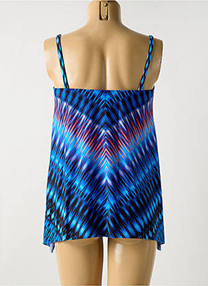 Top de bain imprimé fantaisie bleu MIRACLESUIT femme