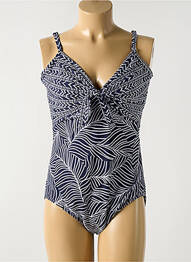 Maillot de bain 1 pièce haut soutien-gorge emboitant haut soutien-gorge emboitant bleu MIRACLESUIT femme
