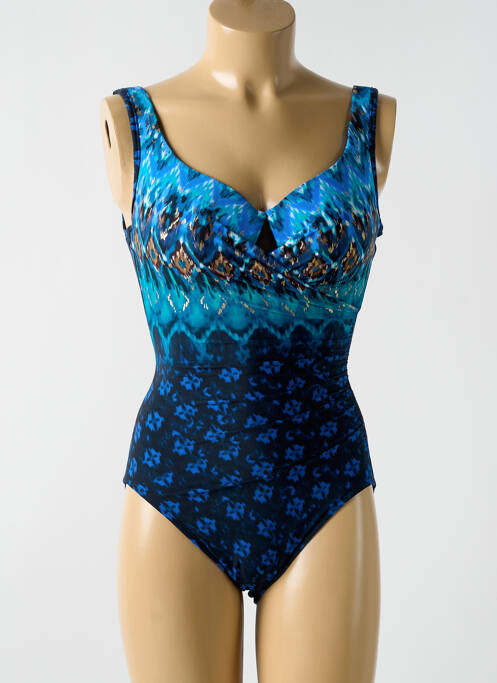 Maillot de bain 1 pièce bleu MIRACLESUIT pour femme