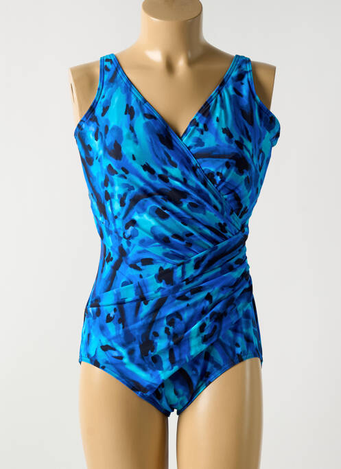 Maillot de bain 1 pièce bleu MIRACLESUIT pour femme