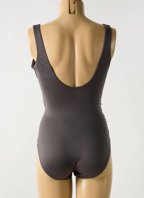 Maillot de bain 1 pièce gris MIRACLESUIT pour femme