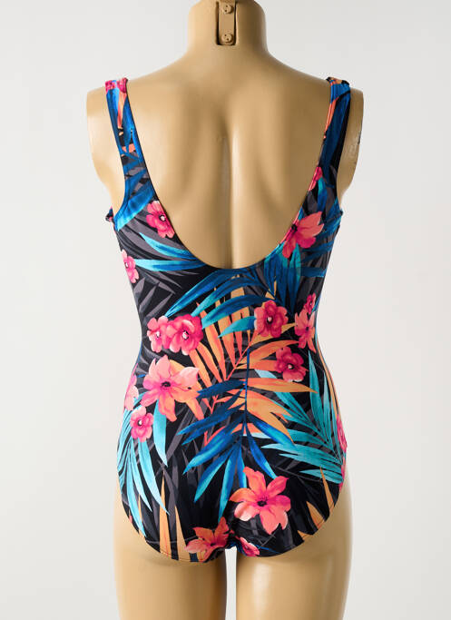Maillot de bain 1 pièce stretch haut soutien-gorge moulé noir MIRACLESUIT femme