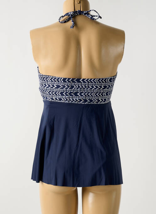 Top de bain imprimé fantaisie bleu MIRACLESUIT femme