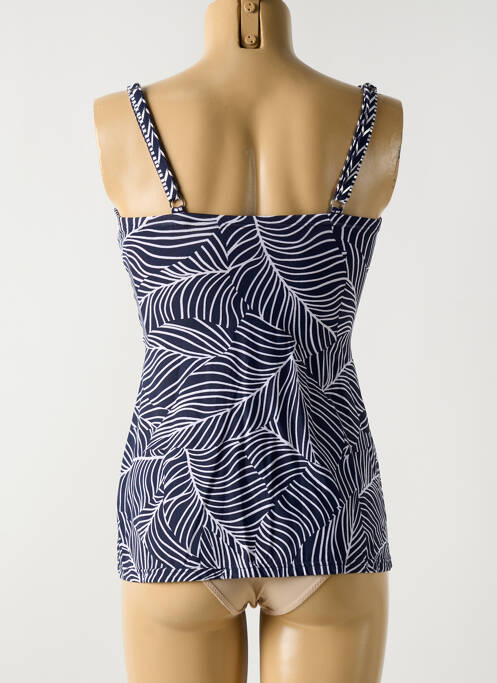 Top de bain haut soutien-gorge emboitant bleu MIRACLESUIT femme
