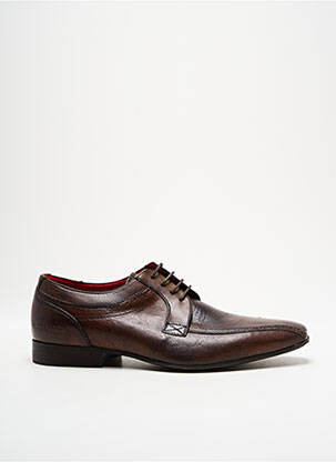 Derbies type de semelle amortissante talon bas marron REDSKINS homme