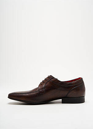 Derbies type de semelle amortissante talon bas marron REDSKINS homme